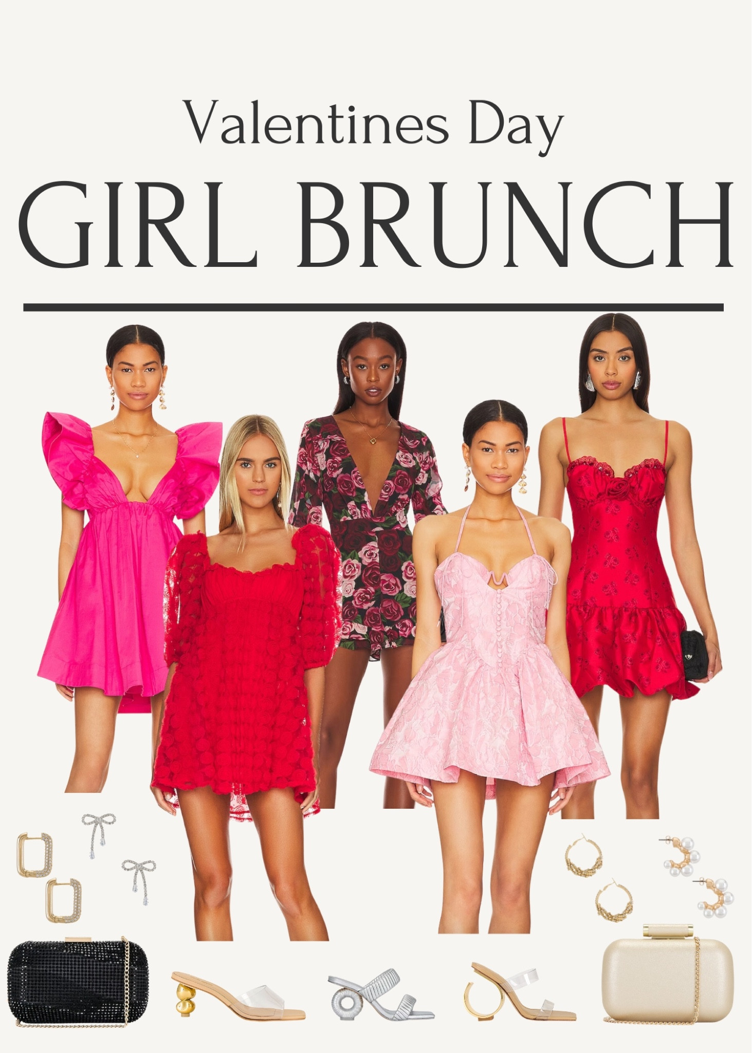 Valentines Brunch! #valentinesday #valentine #brunchoutfit #brunchdate #valentinesbrunch #reddress #pinkdress 

#LTKSeasonal #LTKparties #LTKU