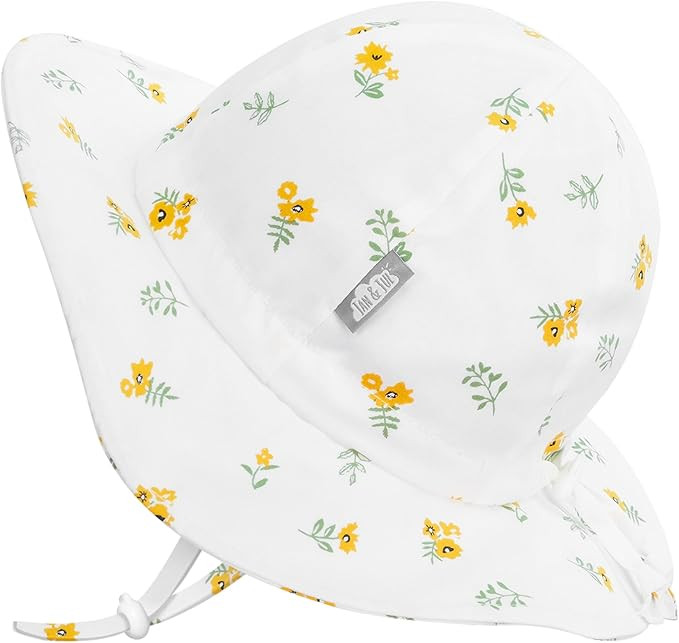 JAN & JUL 50+ UPF Cotton Sun Hat with Wide Brim for Toddler Girls | Amazon (US)