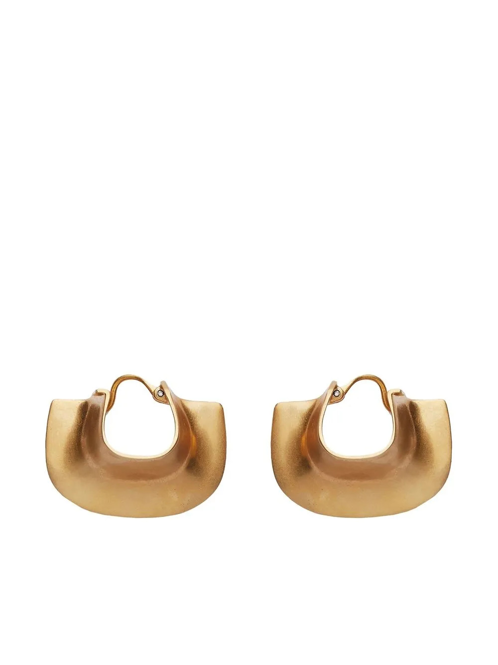 rounded hinge-pin hoops | Farfetch Global