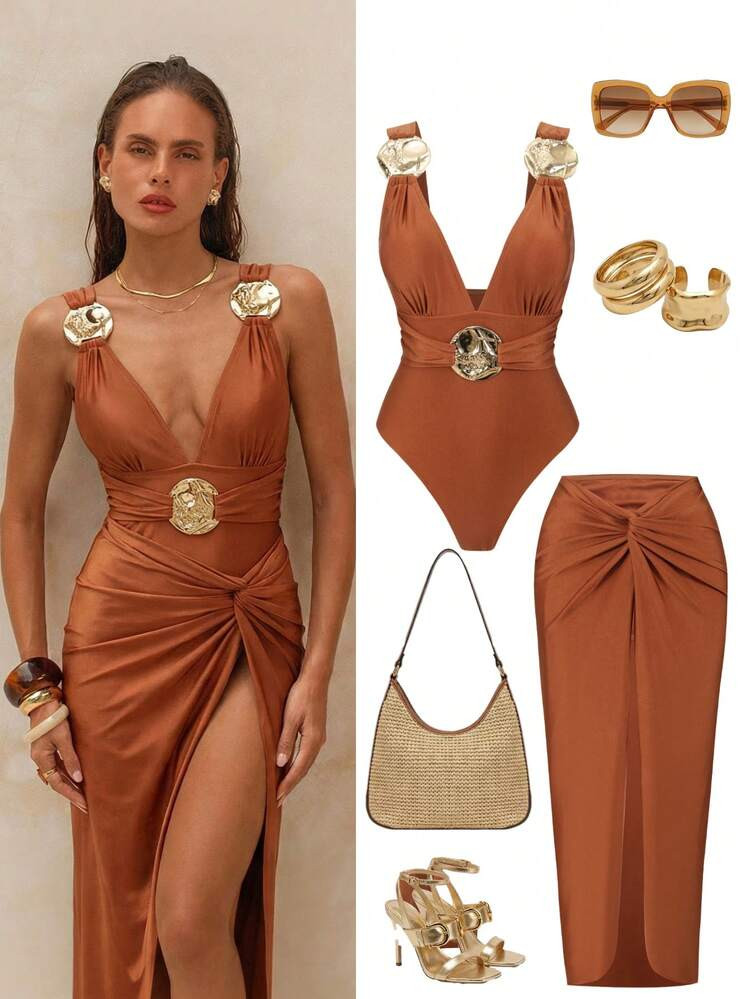 \u00a318.99

-20%\u00a323.99Pay now, or in 3 installments of \u00a36.33, with no fees. Swim Oasis... | SHEIN