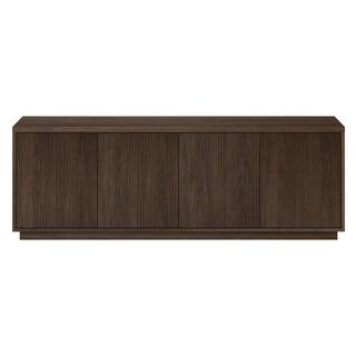 Meyer&Cross Hanson 70 in. Alder Brown TV Stand Fits TV's up to 75 in. TV1930 - The Home Depot | The Home Depot