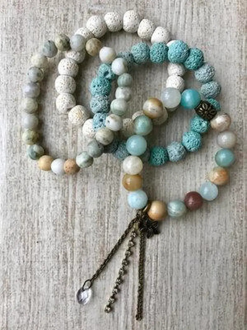 Aurora Sky, Arm Stack, Aqua, bracelet, handmade bracelet, bracelet stack | Etsy (US)
