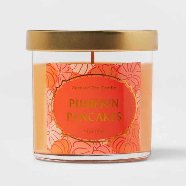 Lidded Glass Jar Pumpkin Pancakes Candle - Opalhouse™ | Target