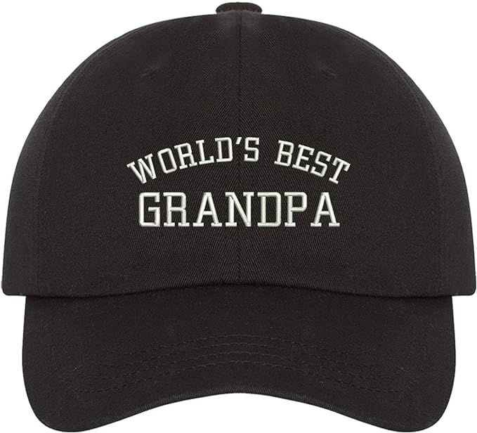 Worlds Best Grandpa Baseball Hat - Grandpa Gift for Grandfather | Amazon (US)
