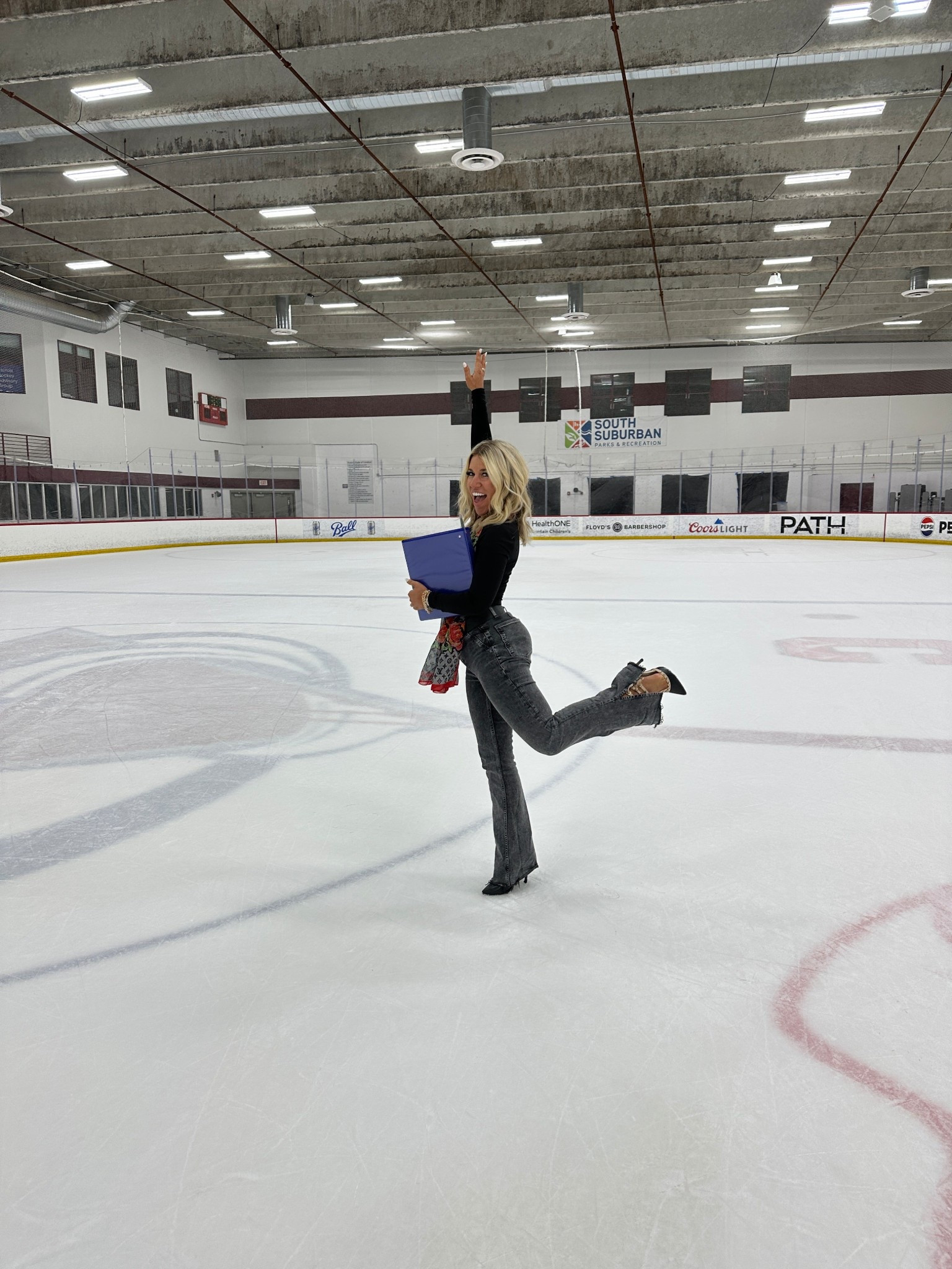 Always on the ice in heels 👠 

#LTKStyleTip #LTKSeasonal