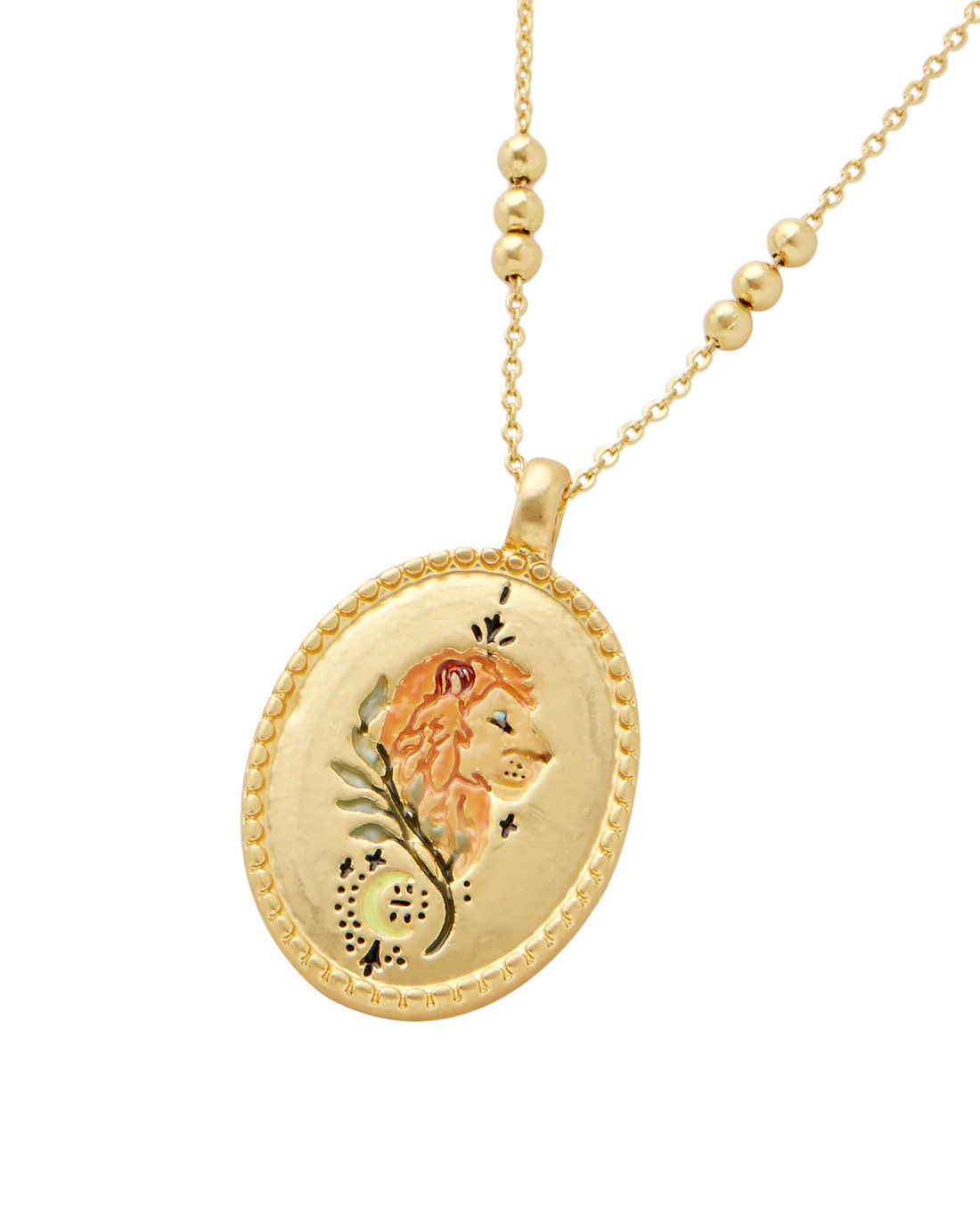 Leo Zodiac Necklace in Gift Box - Fable England UK | Fable England