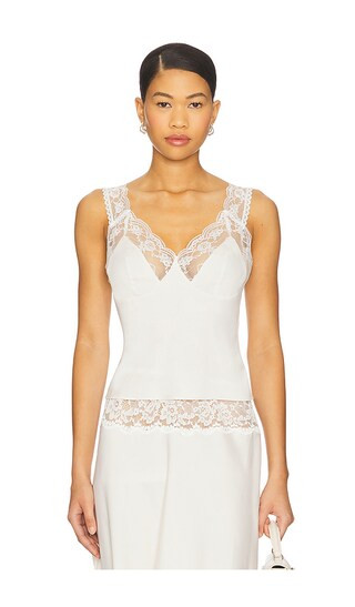 Harper Satin Top in Heaven | Revolve Clothing (Global)