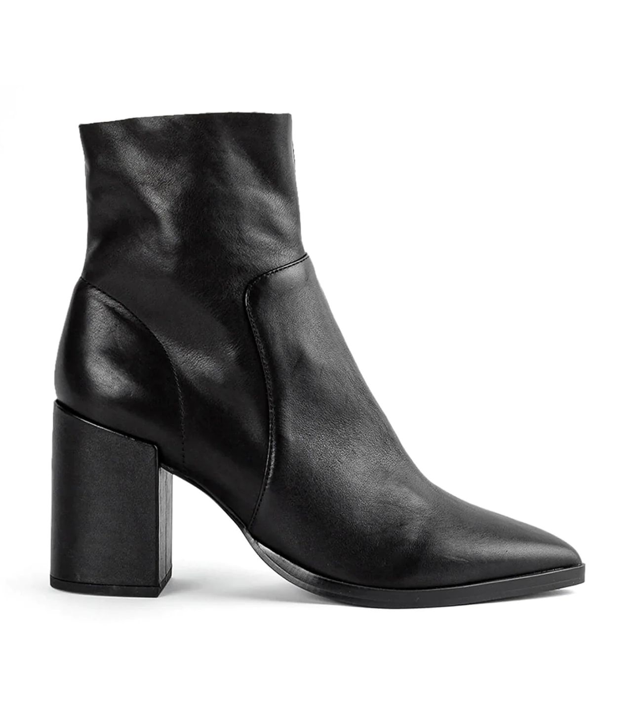 Brazen Black Luxe Ankle Boots | Tony Bianco US