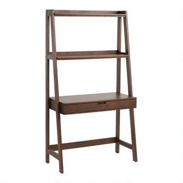 Mid Century Modular Elias Desk with Shelf | World Market