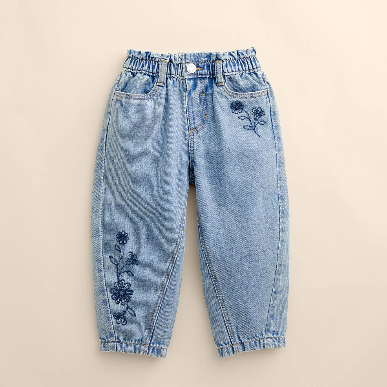 Kids 4-12 Little Co. by Lauren Conrad Organic Paperbag Barrel Pants | Kohl's