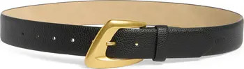 Vince Camuto Asymmetrical Buckle Faux Leather Belt | Nordstromrack | Nordstrom Rack
