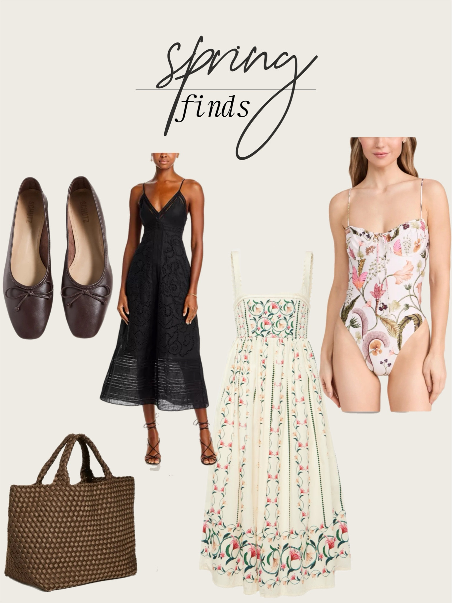 Spring finds 
spring style, dress, tote bag, swimsuit 

#LTKSpringSale #LTKstyletip