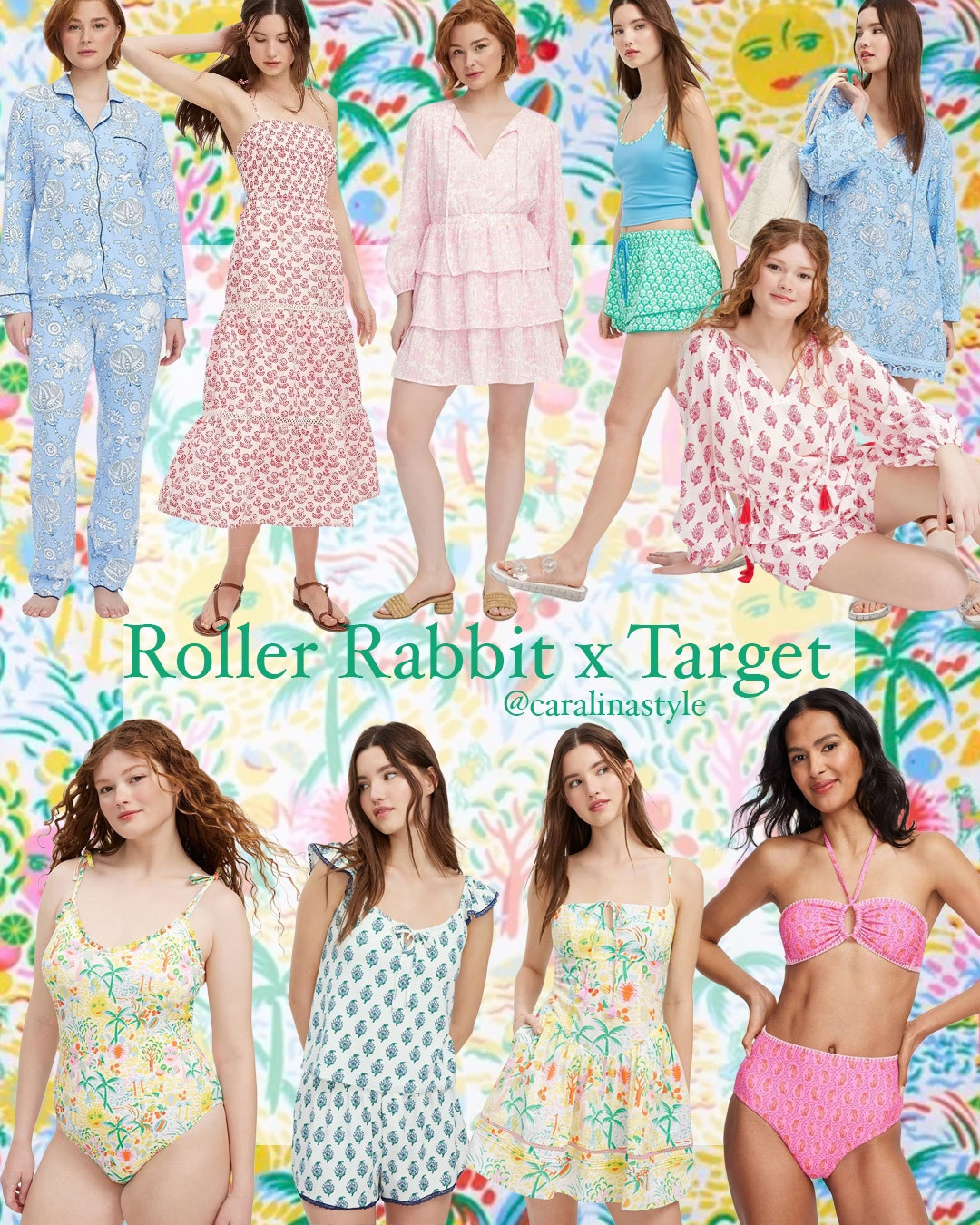 Who else is excited for Roller Rabit for @Target! Here are some of my favorites from the collection launching tomorrow!
