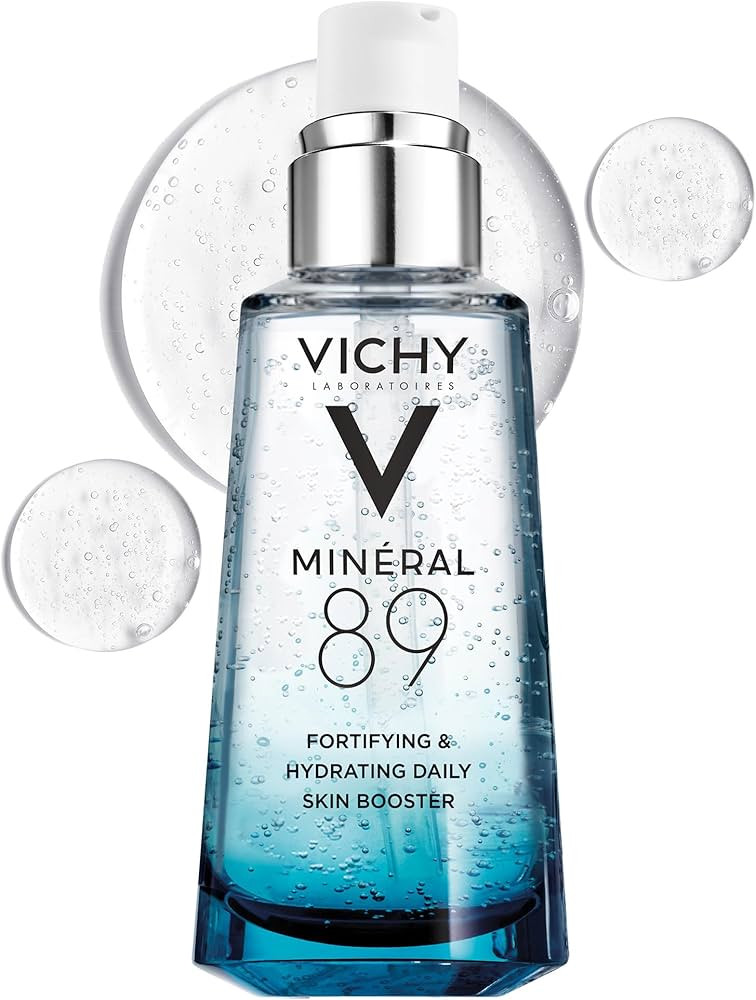 Vichy Mineral 89 Hyaluronic Acid Face Serum, Facial Gel Moisturizer and Pure Hyaluronic Acid Mois... | Amazon (US)