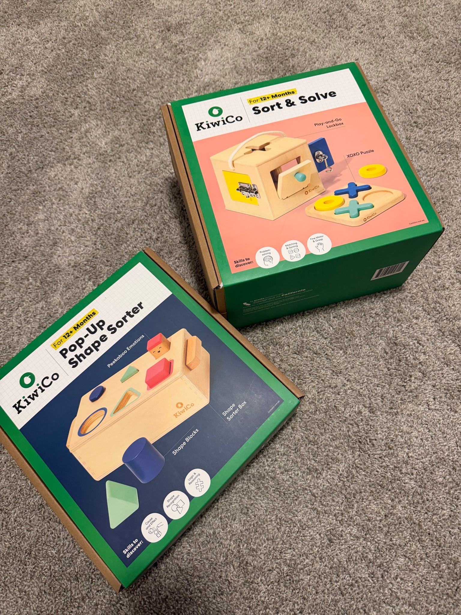 Last minute educational gift idea for littles! These wooden puzzles and shape sorting toys are perfect for toddlers! 

#LTKHoliday #LTKGiftGuide