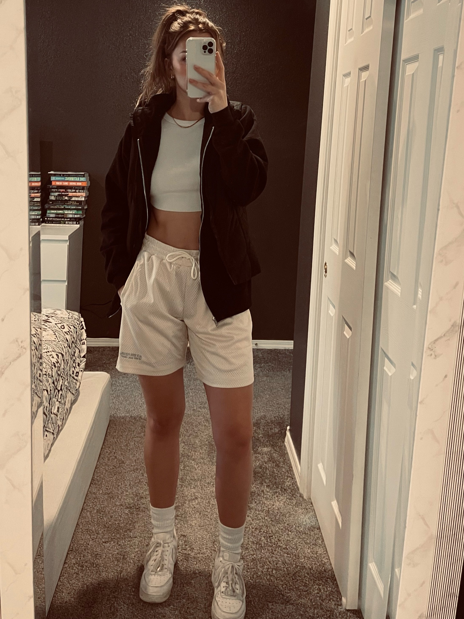 Basketball shorts are my favorite accessory. Shorts are Be A Good Person.