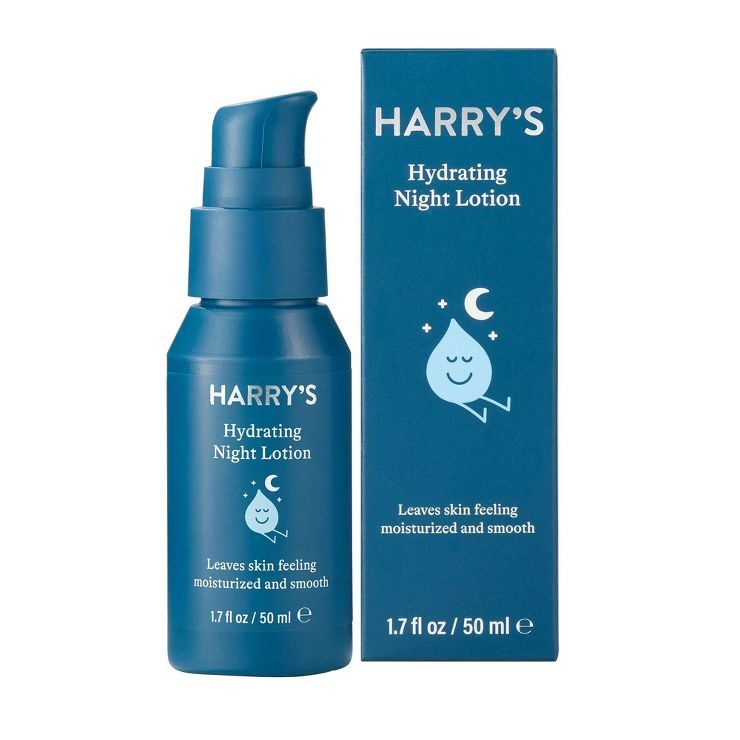 Harry's Hydrating Night Lotion for Men with Chamomile and Palo Santo - 1.7 fl oz | Target