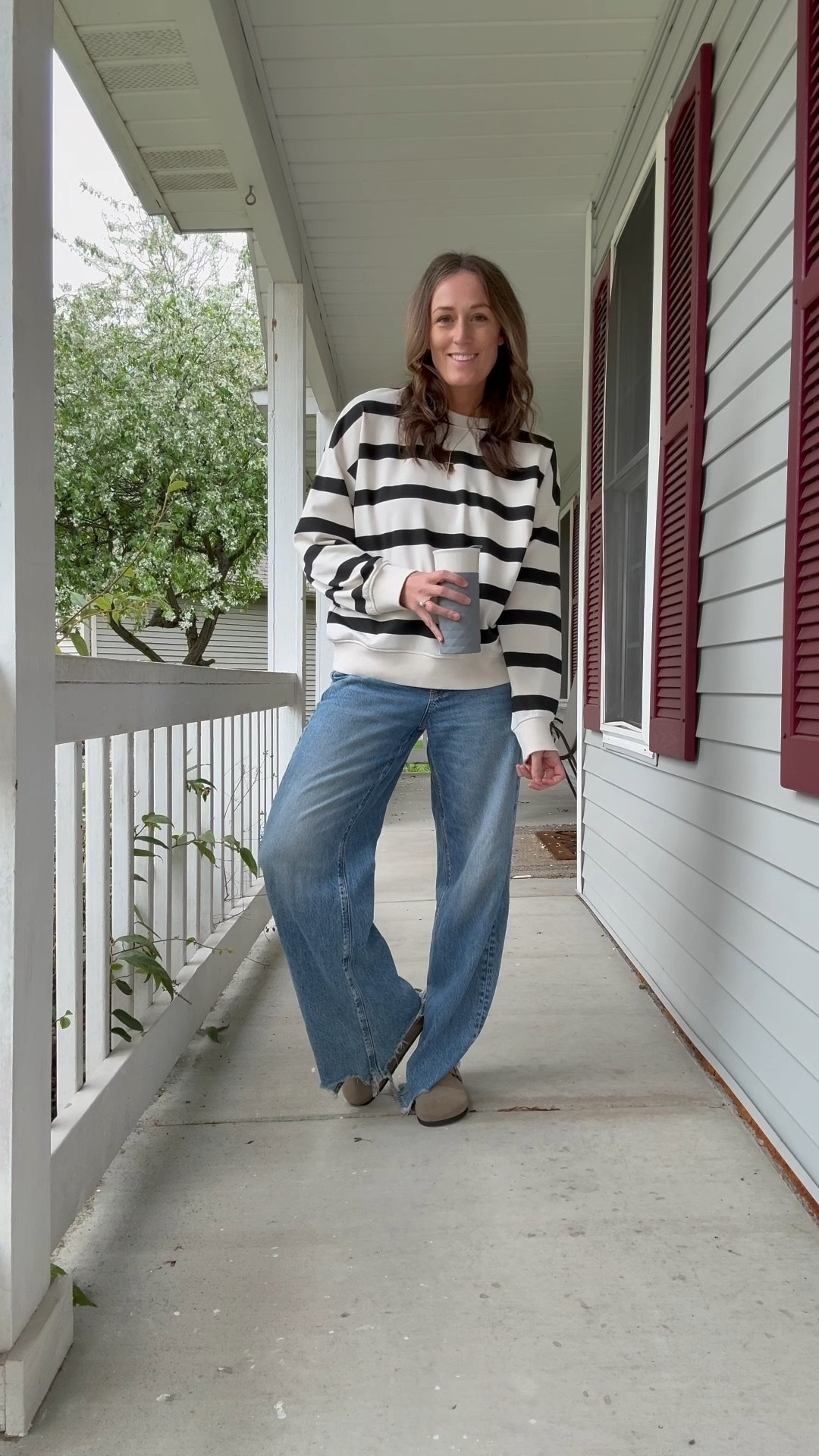 Jeans are a 6 long.

Everyday outfits. Easy outfits. Easy outfit ideas. Neutral basics. Spring outfits. Spring outfit idea. Casual outfits. Basic mom outfit. Casual outfit idea. Casual outfit. Everyday outfit. Mom outfit. Street style. Wide leg jeans.

#LTKOver40 #LTKSeasonal #LTKFindsUnder100