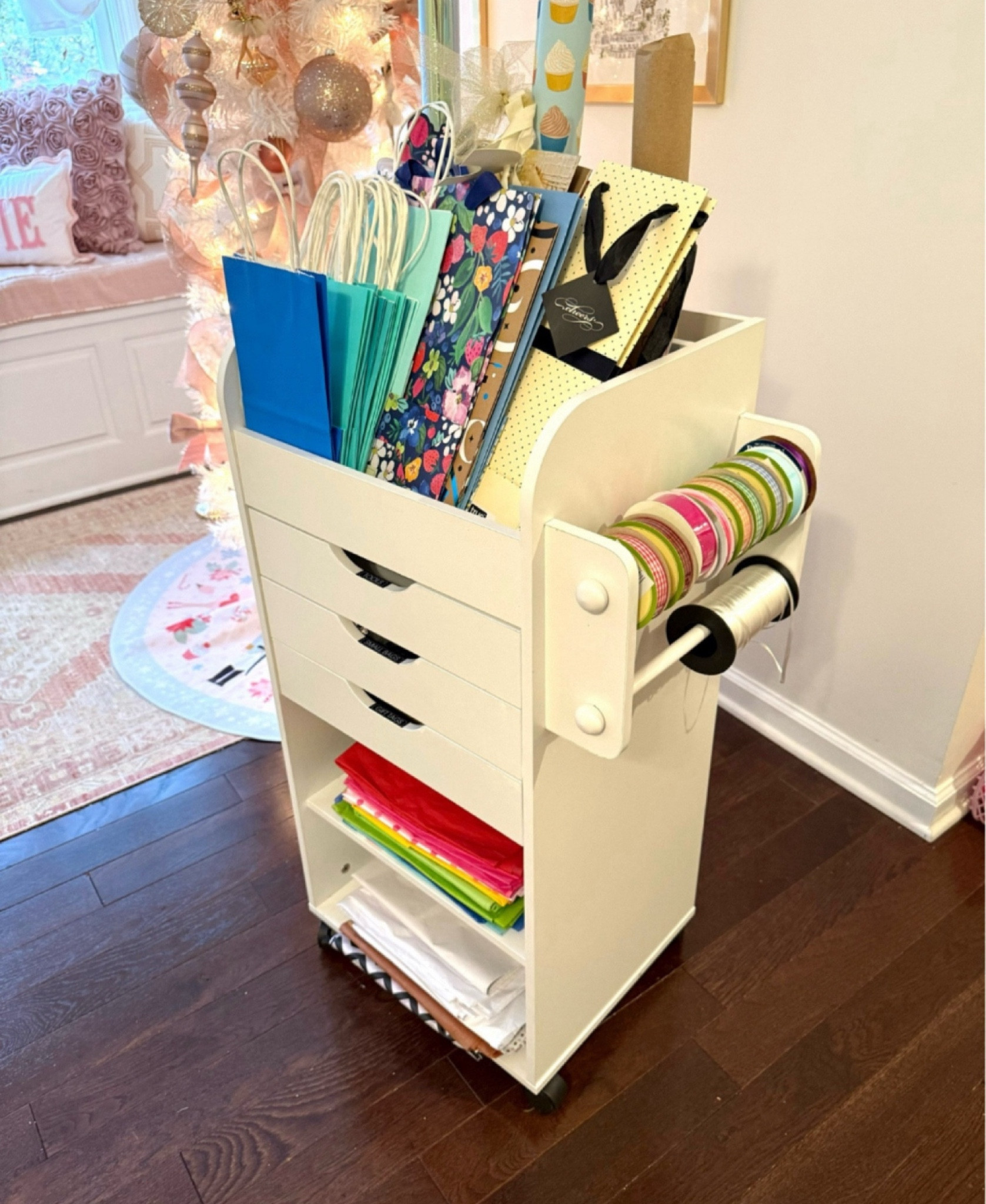 One of my favorite organization things in my home!! It makes organizing my wrapping supplies SO much easier!!



New year organizing 
Home 


#LTKHome #LTKHoliday