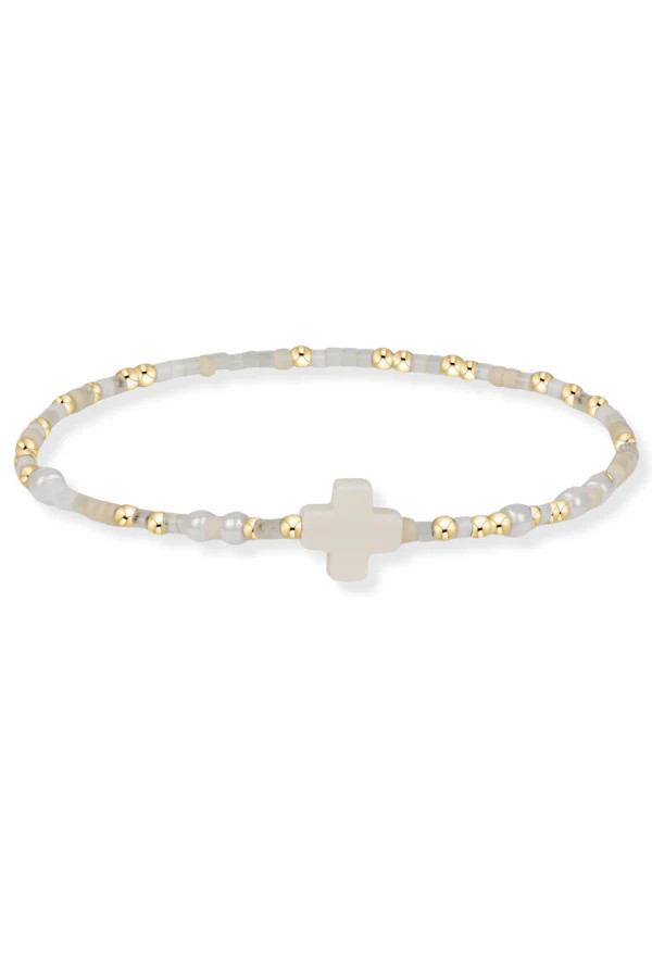 enewton Hope Unwritten Call Me on My Shellphone Signature Cross Bracelet | The Willow Tree