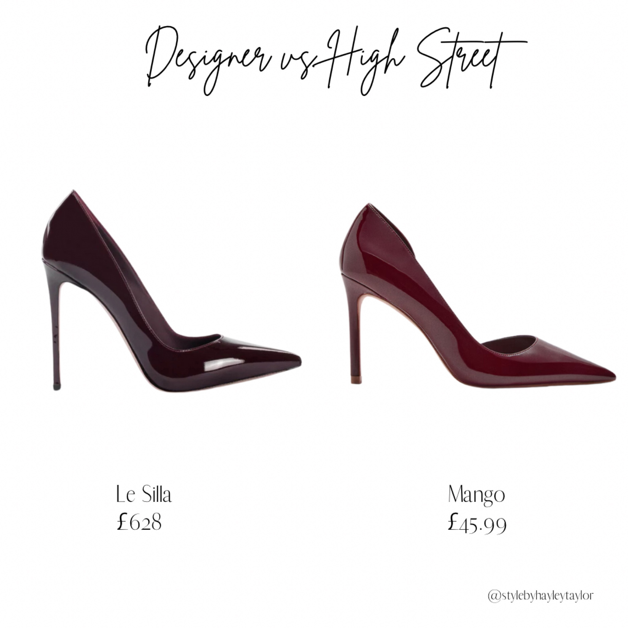 Designer vs High Street ✨ Cherry Red/ Burgundy - the colour of the season! 

#LTKautumn #LTKstyletip #LTKshoes