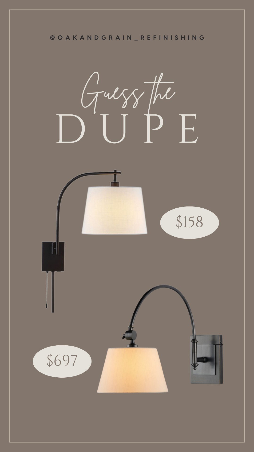 Black plug-in wall sconce with cream shade  

#LTKHome