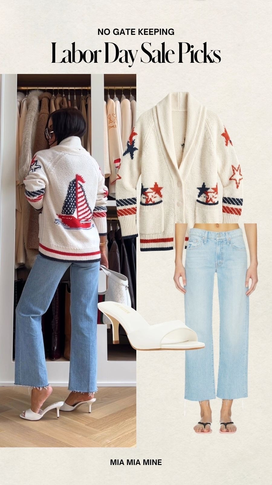 Labor Day weekend sales 
This Anthro cardigan is perfect for Labor Day weekend and it’s on sale!
Pre fall outfit / transitional outfit / hamptons style

#LTKOver40 #LTKSaleAlert #LTKmomlife