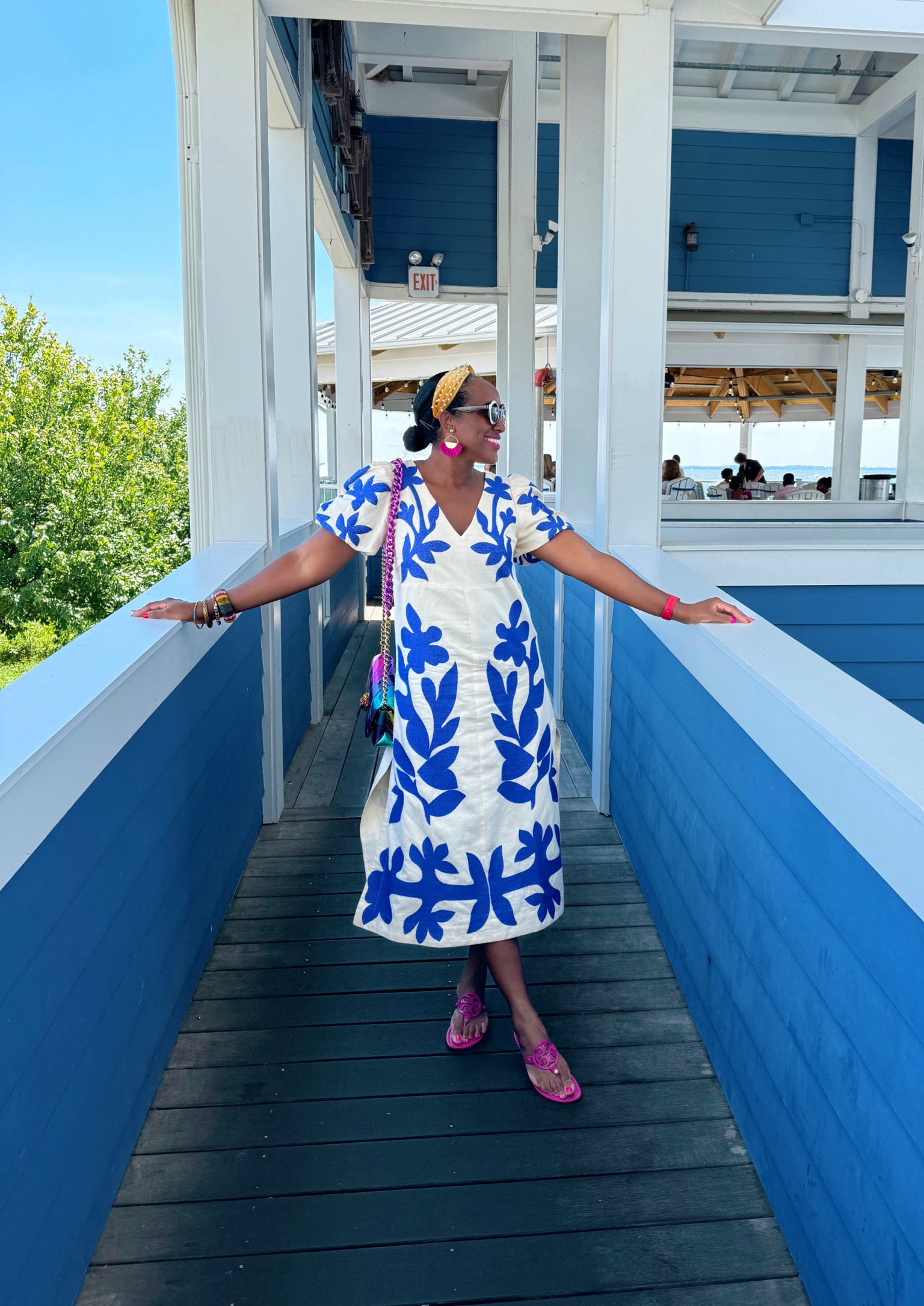 The cutest embroidered summer dress. Runs large. Wearing Size 6.

#LTKSeasonal #LTKOver40 #LTKTravel