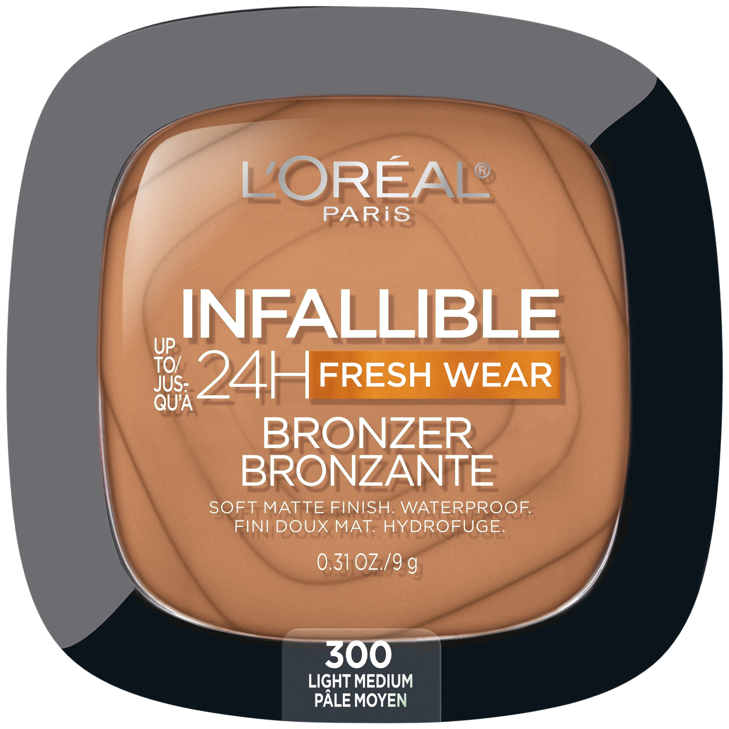 L'Oreal Paris Infallible Soft Matte Bronzer, Light Medium, 0.31 oz | Walmart (US)