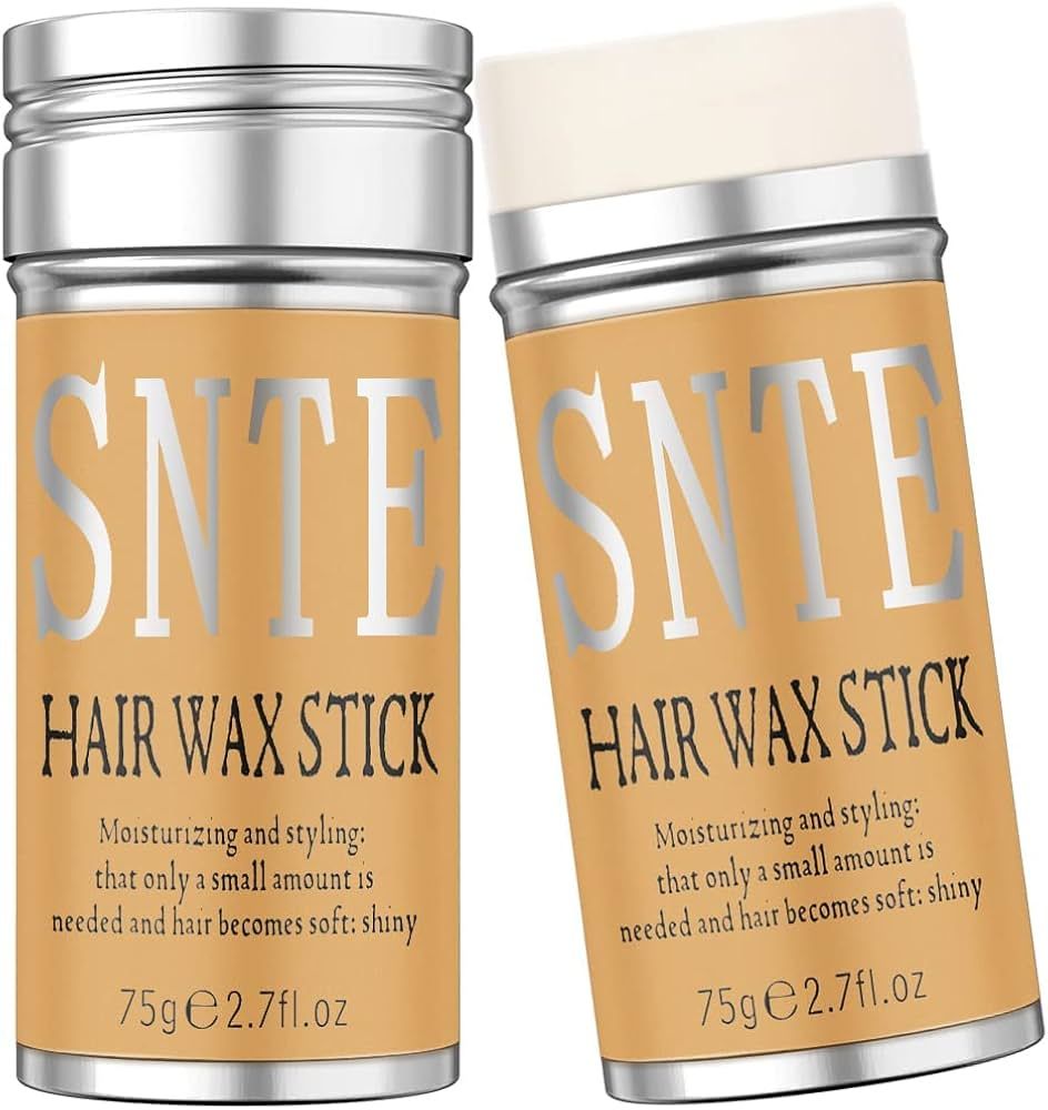 Samnyte Hair Wax Stick, 2PCS x 2.7 Oz Wax Stick for Hair Wigs Edge Control Slick Stick Hair Pomad... | Amazon (US)