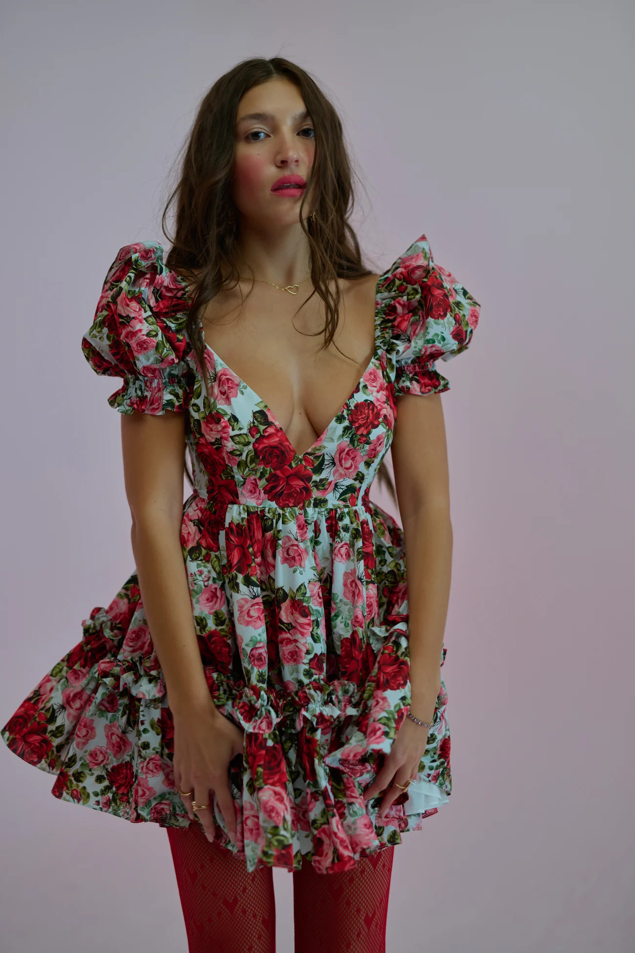 Roses Are Red Girls Night Dress | Selkie Collection