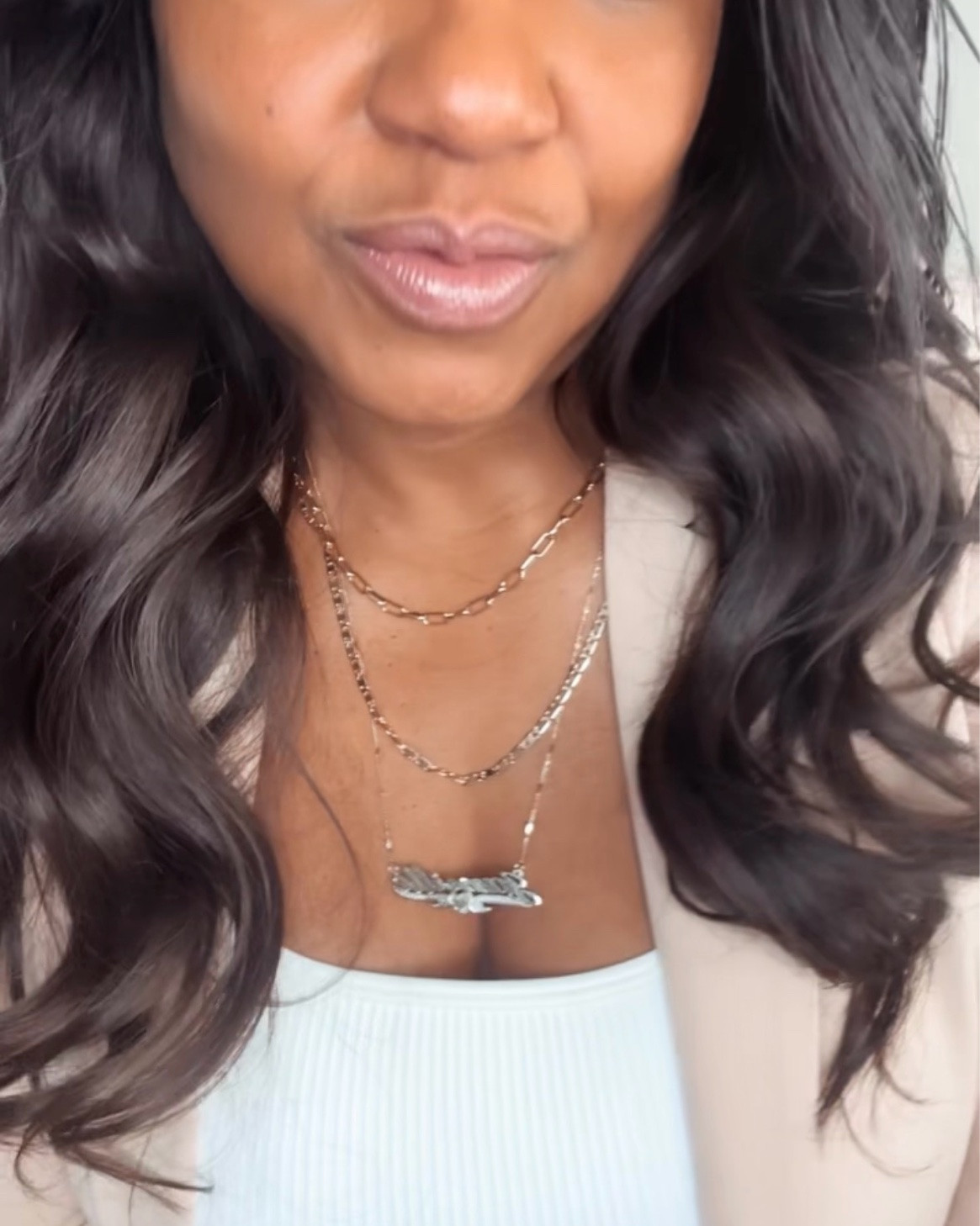 Layered gold jewelry instantly makes an outfit look more put together ✨

This 5-piece necklace set from SHEIN is such an easy way to elevate basics without spending a lot. I love that you can wear the pieces together for a layered look or style them separately.

Perfect with blazers, bodysuits, tanks, or even a simple white tee 🤍

#LTKootd #LTKgrwm #LTKSaleAlert
