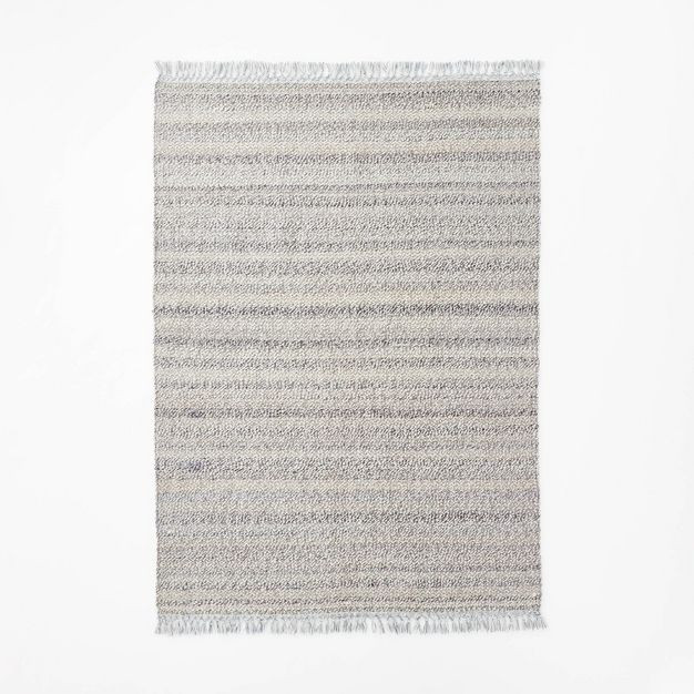 Bayside Indoor/Outdoor Rug Heathered Gray - Threshold™ designed with Studio McGee | Target
