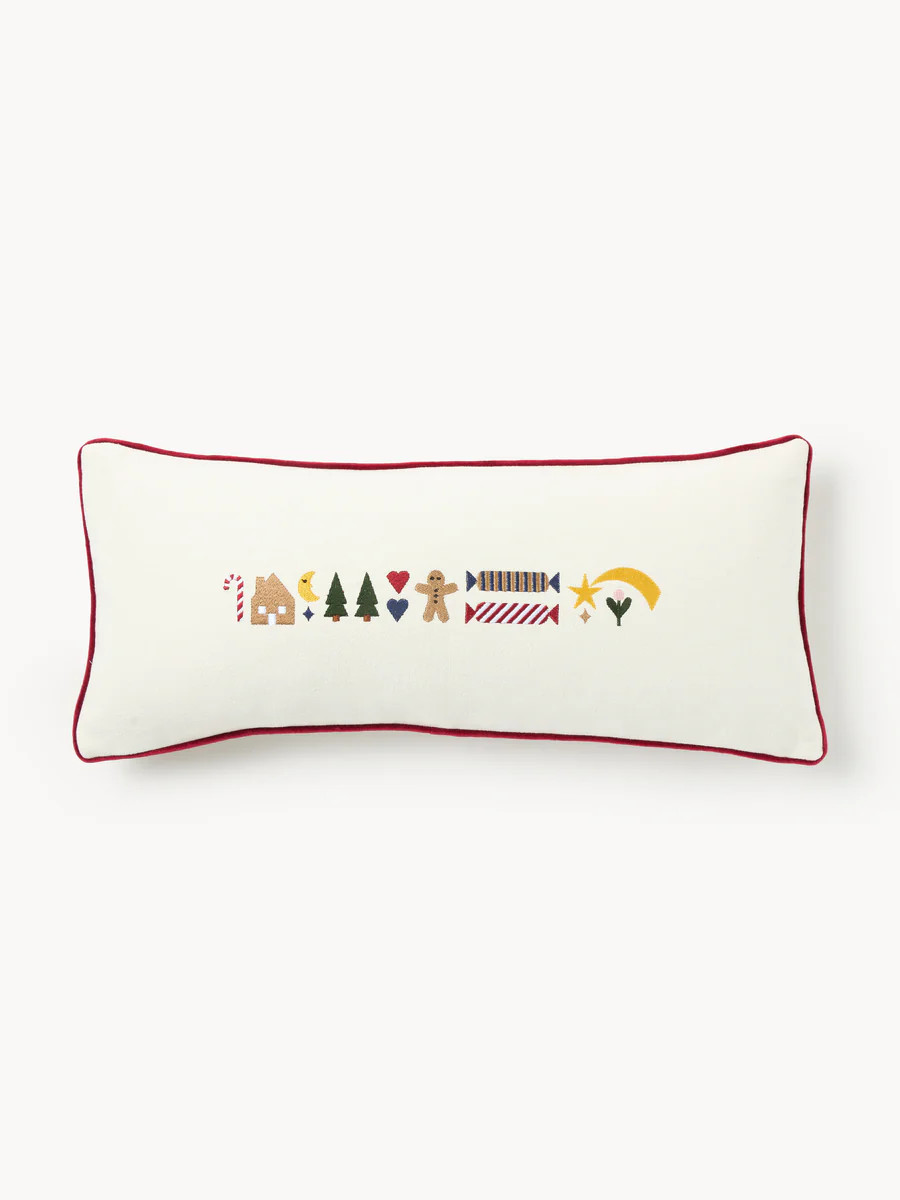 Copricuscino natalizio ricamato Elva | Westwing EU