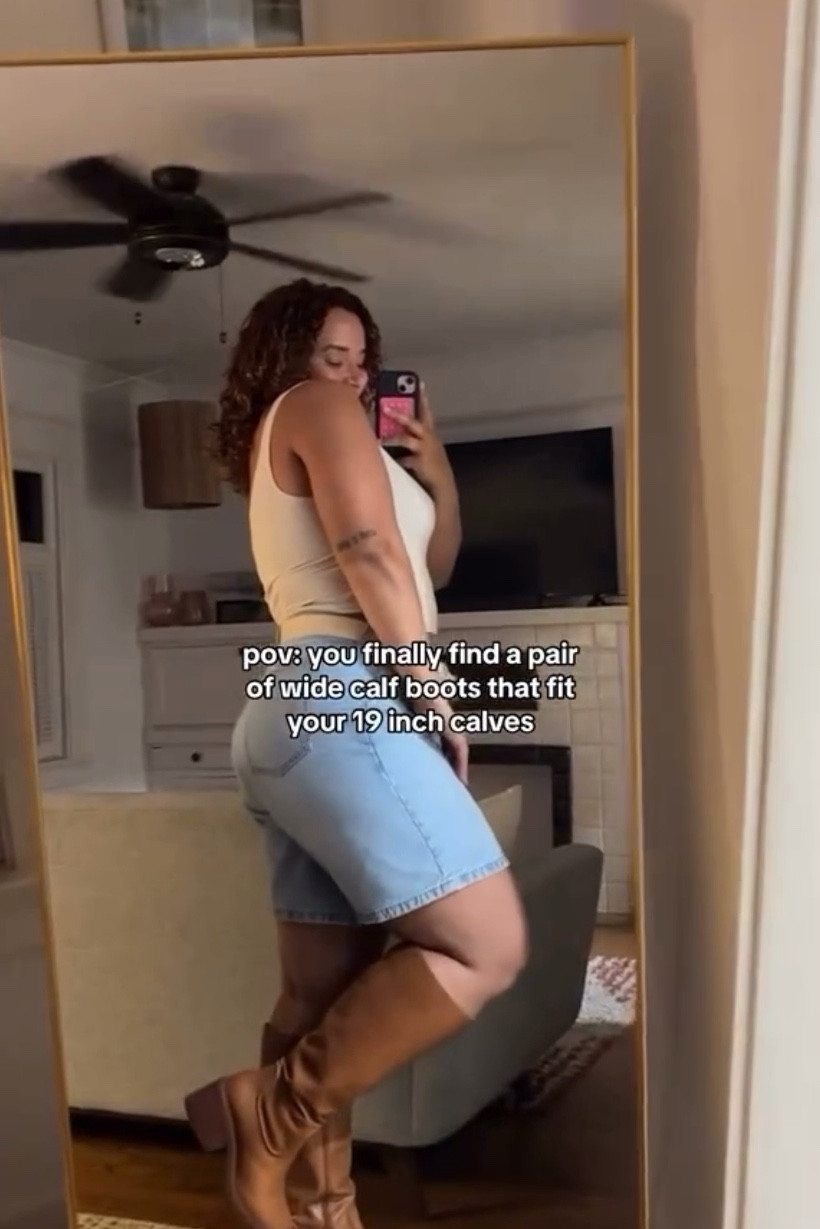 the best wide calf boots, perfect for fall!!🍁☁️✨🤍

#LTKMidsize #LTKU #LTKStyleTip