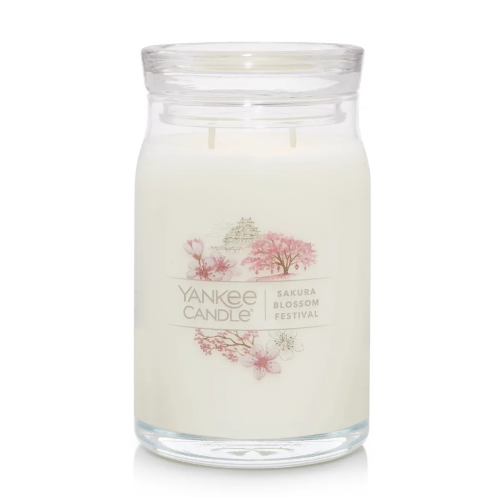 Sakura Blossom Festival Yankee Candle® Signature Large Jar Candles - Signature Large Jar Candles... | Yankee Candle