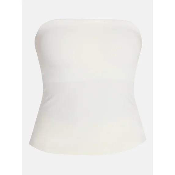 Athletic Works Women's Cotton-Blend Tube Top, Sizes XS-XXXL | Walmart (US)