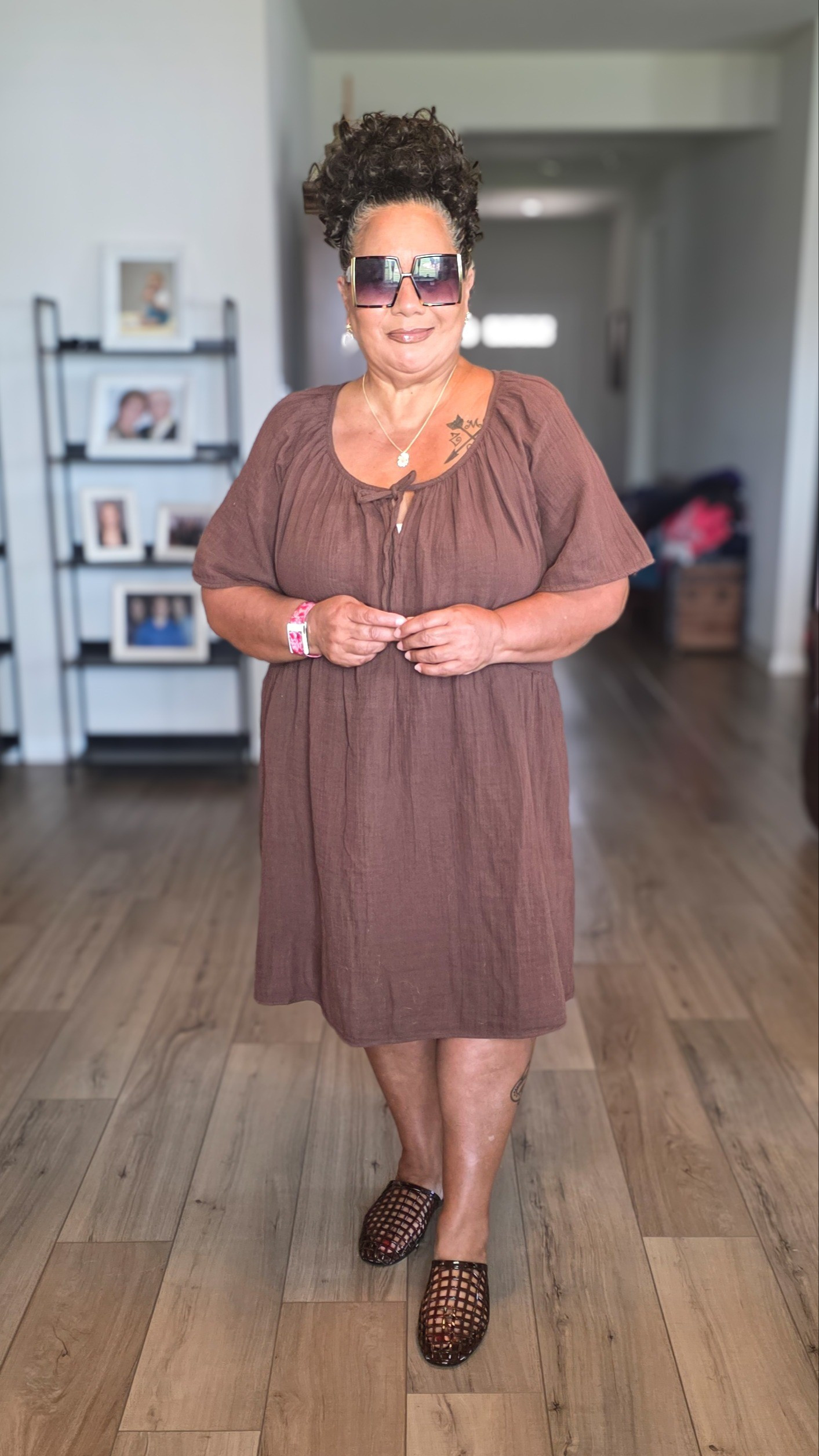OOTD. Dress is from old navy and wearing Xl. Shoes size 8 and fit tts on me

#LTKMidsize #LTKOver40 #LTKPlusSize