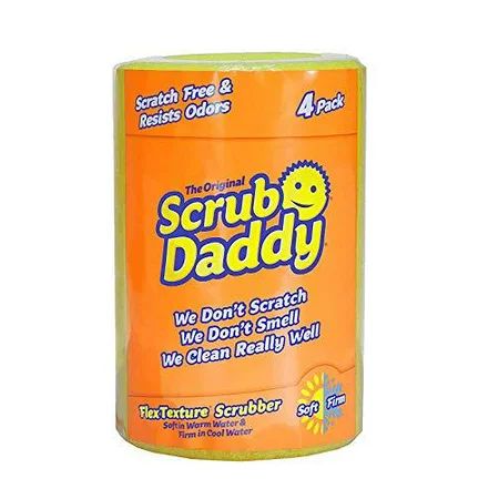 The Original Scrub Daddy - FlexTexture Sponge, Soft in Warm Water, Firm in Cold, Deep Cleaning, Dish | Walmart (US)