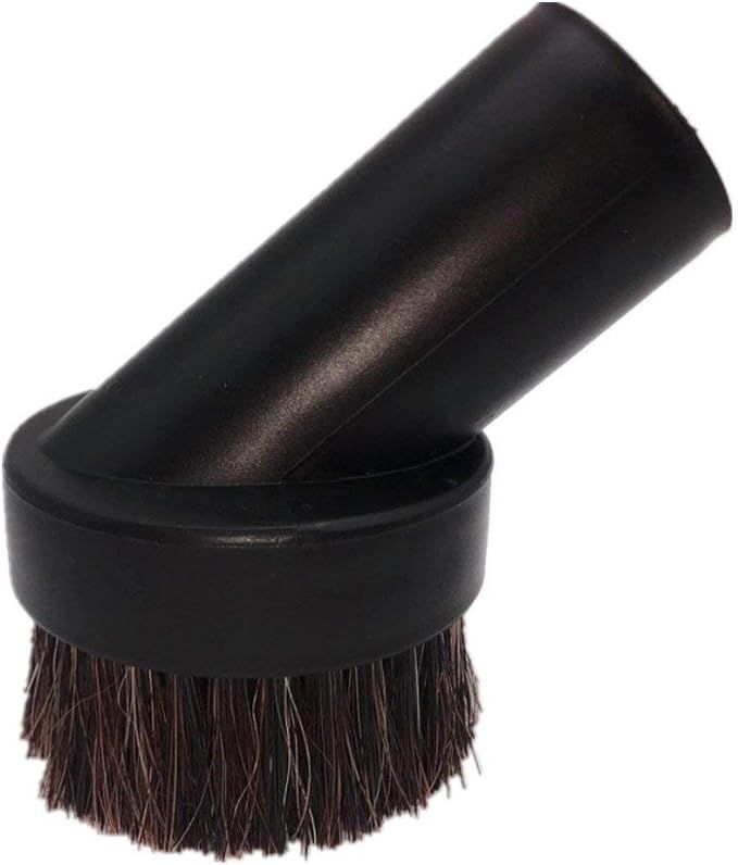 Perrio Dusting Brush Soft Horsehair Bristle Replacement for Vacuum Cleaner Accepting 1.25'' Round... | Amazon (US)