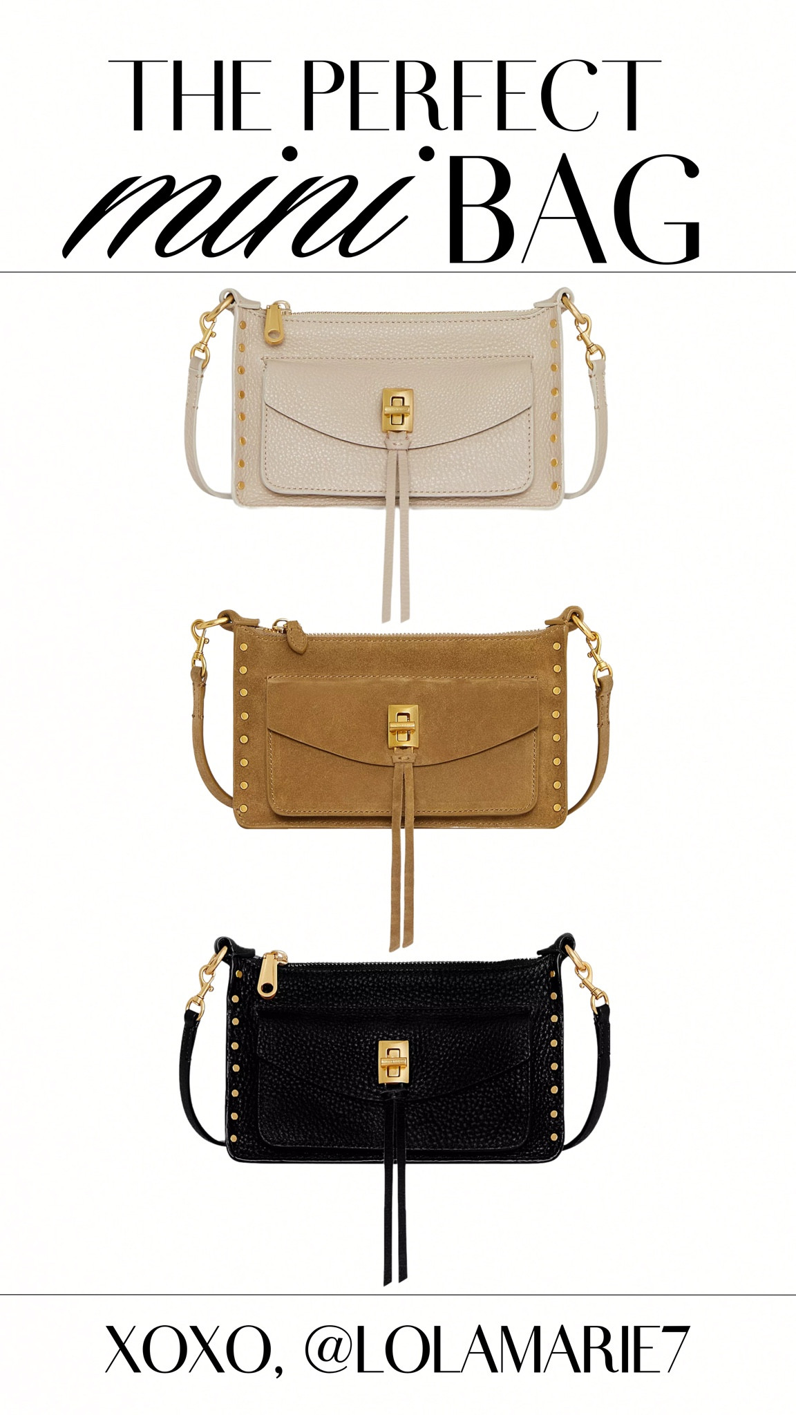 The perfect mini bag 🫶🏼

#itbG #minibag #everydaybag #rebeccaminkoff #travelbag

#LTKItBag #LTKHoliday #LTKGiftGuide