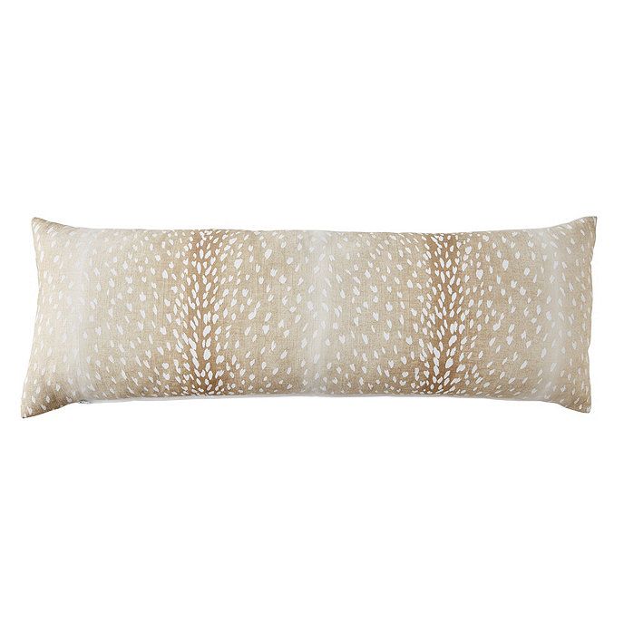 Antelope Print Long Lumbar Throw Pillow | Ballard Designs, Inc.