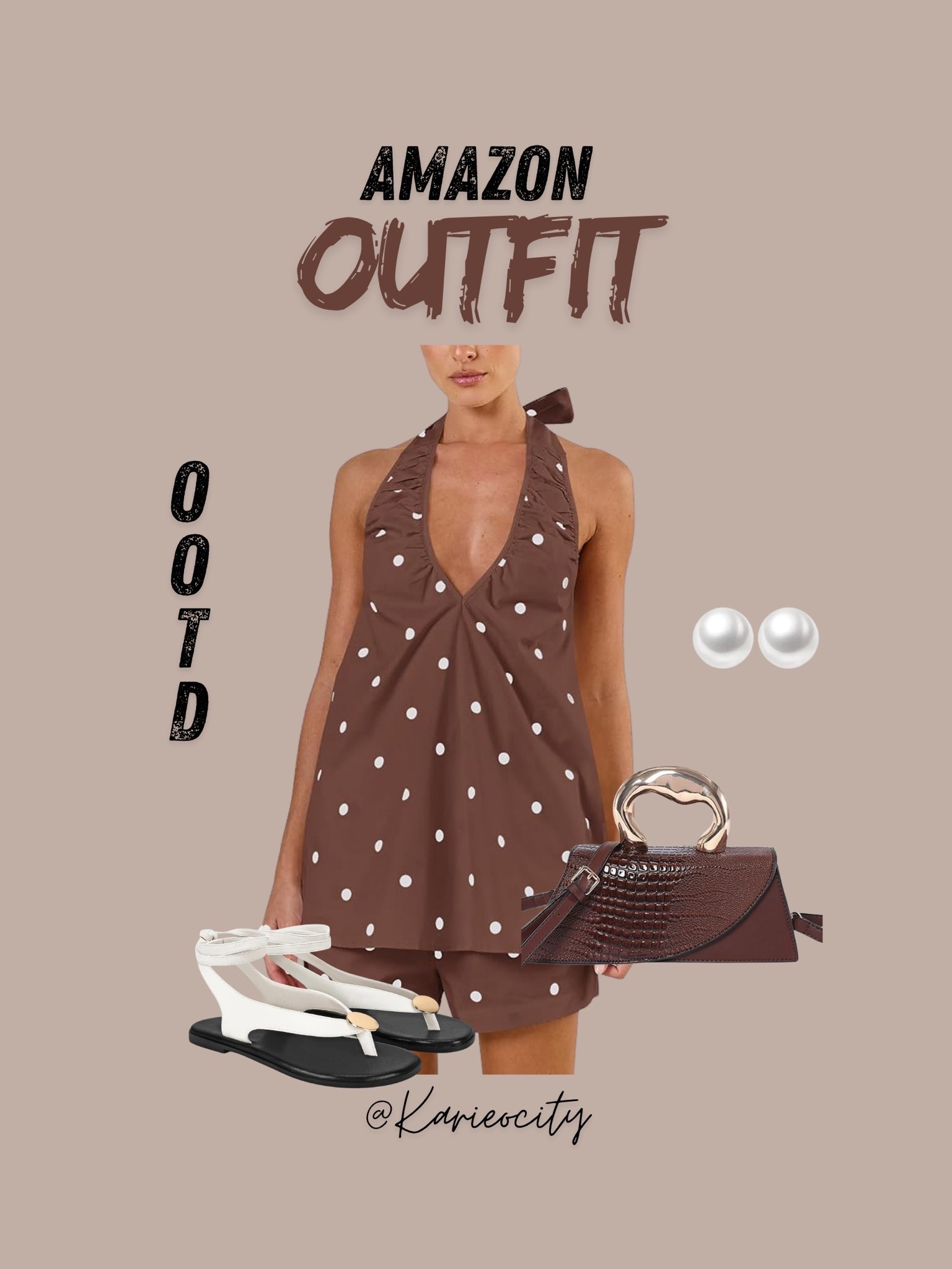 Outfit of the Day 🤎🤍🤎

OOTD // Outfit of the Day// Summer Outfit// Summer Fashion// Summer Polka Dot 2 piece set // 2 piece set// Amazon // Amazon Fashion// Amazon Finds

#LTKootd #LTKgrwm #LTKOver40