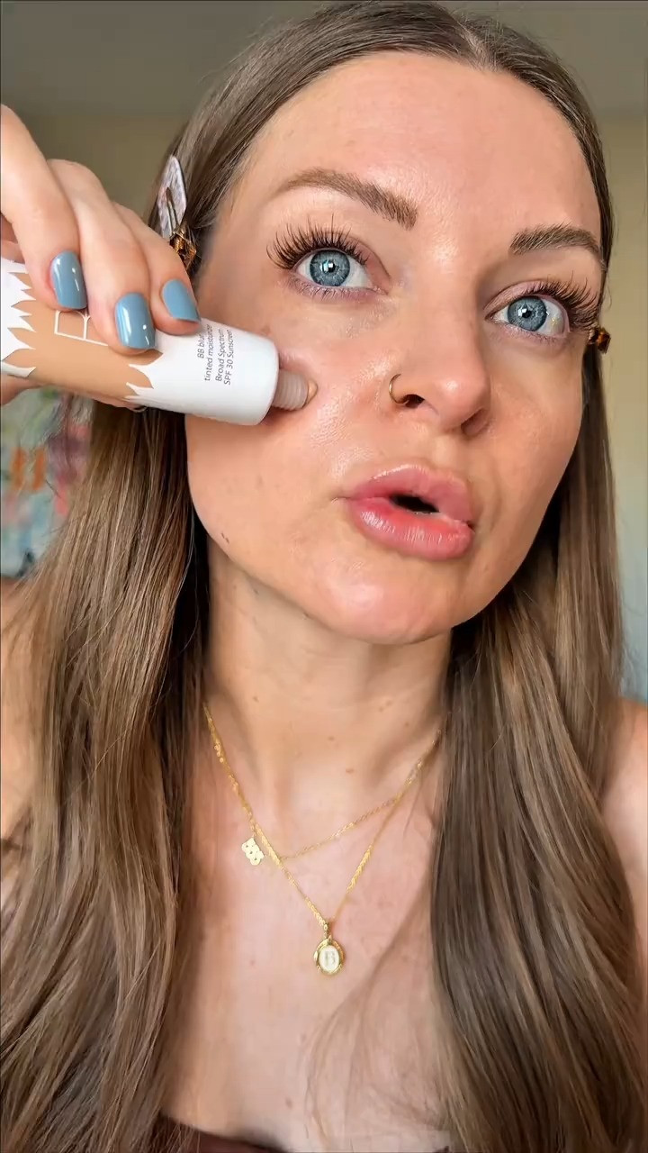 Finally had to try the tarte cosmetics tinted bb cream and wasnt expecting this! 🫣
 

 #LTKmorningroutine #LTKSeasonal #LTKBeauty