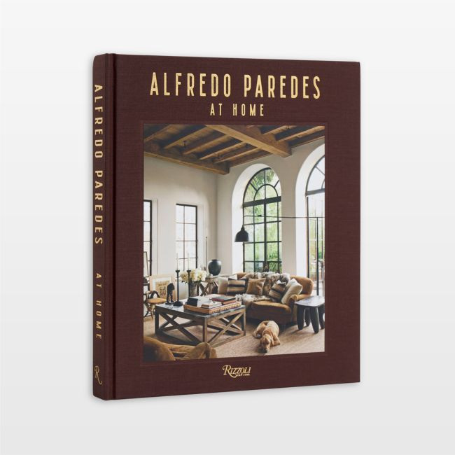 Alfredo Paredes at Home" Home Decor Coffee Table Book | Crate & Barrel