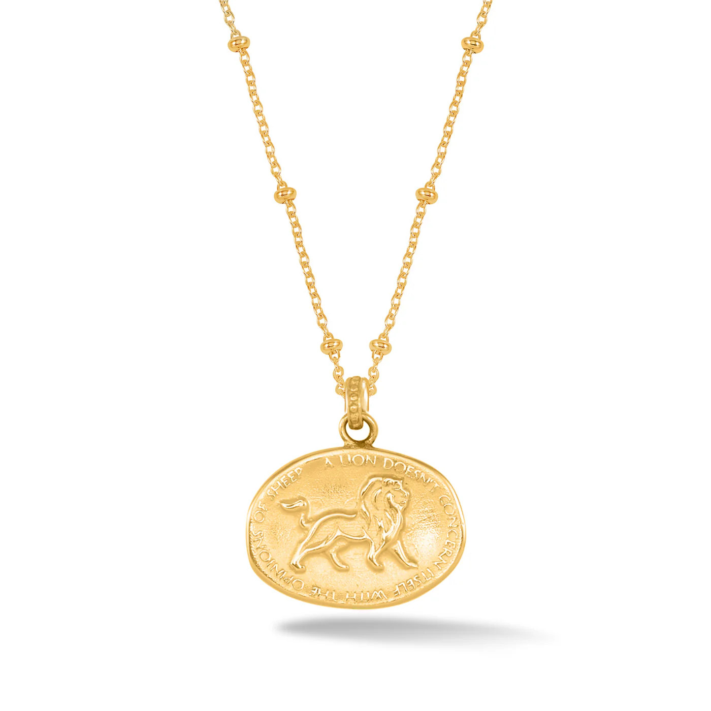 Lion Talisman Necklace | Dower & Hall (Global)