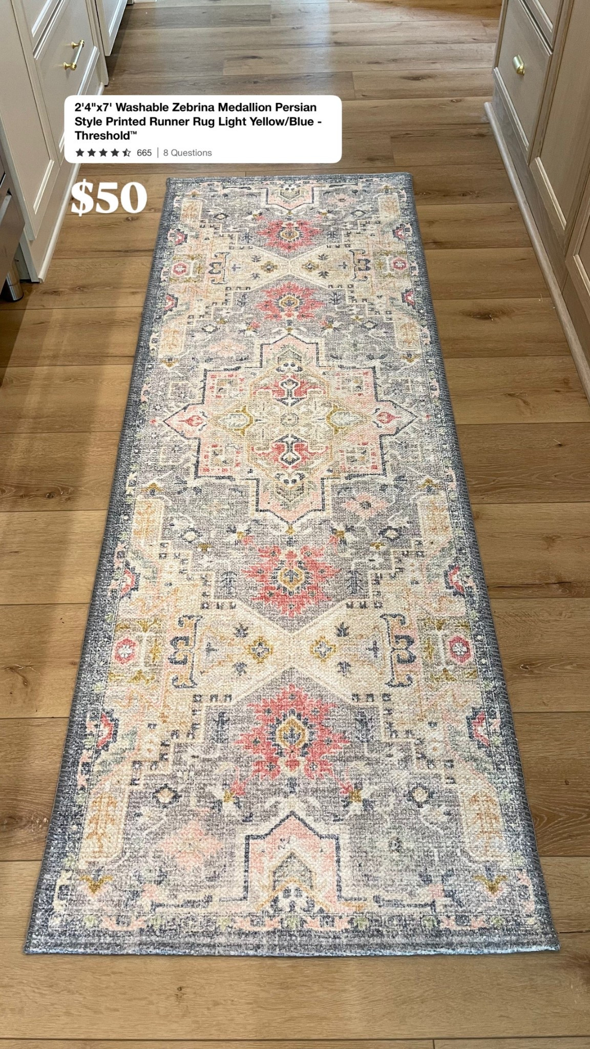 Loving this runner I got from Target for only $50! Did I mention it’s washable too?!

#kitchen #homedecor #targethome #targetfinds #washablerunner #kitchenrunner

#LTKHome #LTKFindsUnder100