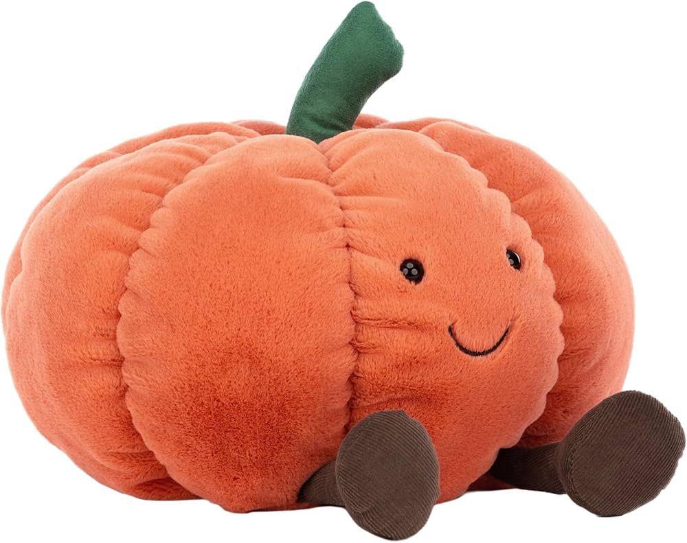 Jellycat Amuseables Pumpkin Stuffed Toy, 9 inches | Halloween Plush | Classic Children's Gift | F... | Amazon (US)