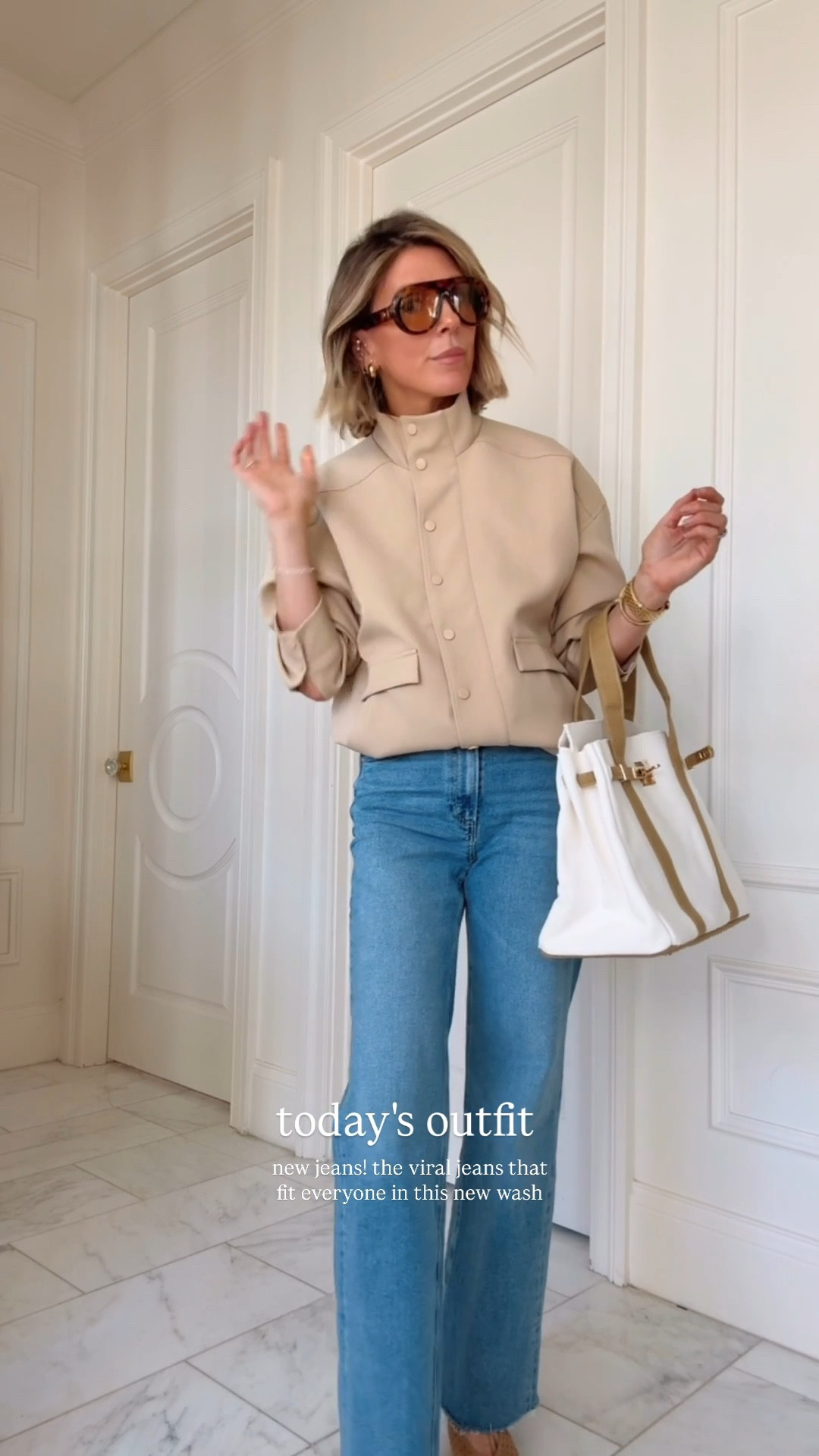 Shop some of the best sellers this week — the jeans, bomber jacket and kitten heels!

#LTKootd