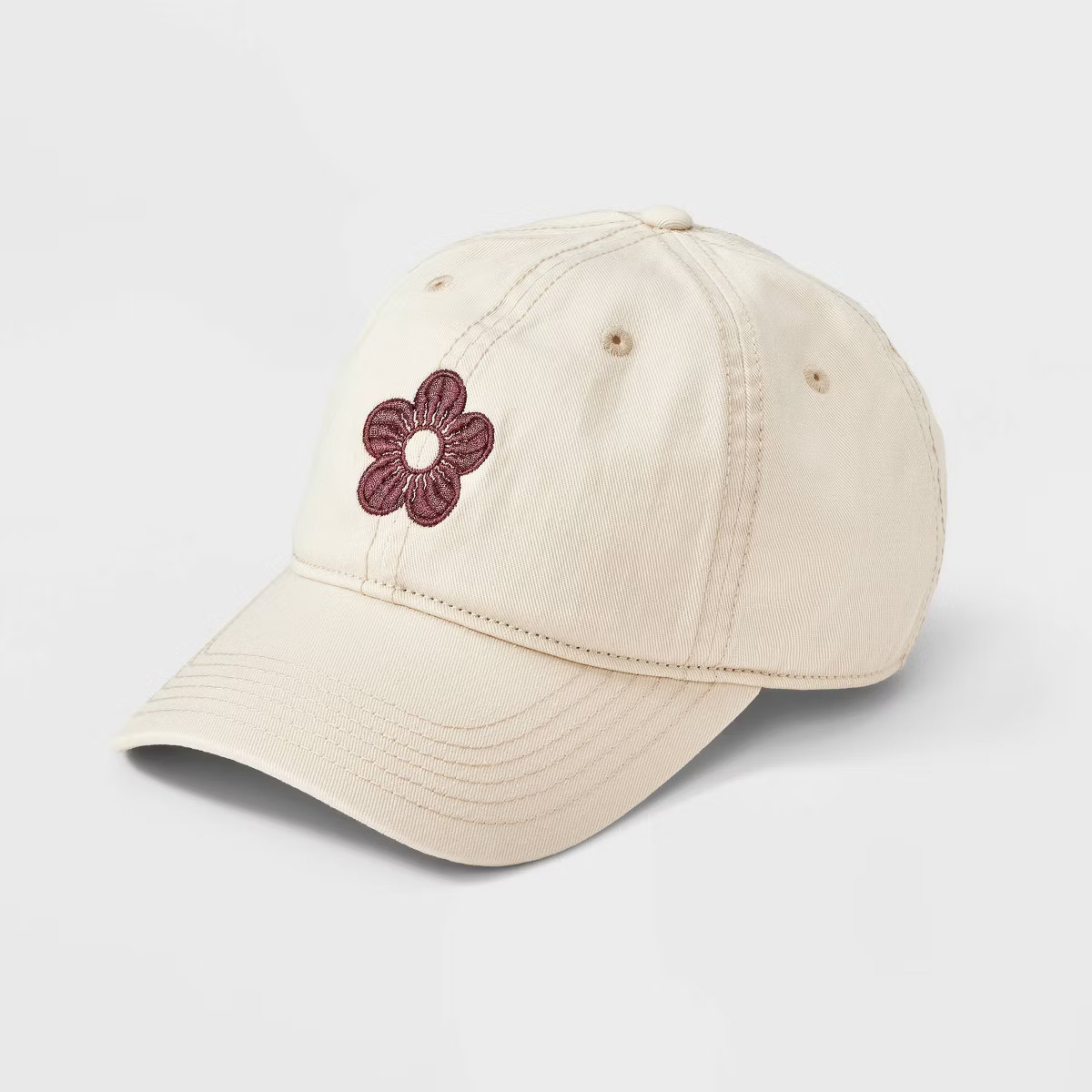 Women's Good Day To Be Kind Cotton Baseball Hat - Mighty Fine Cream | Target